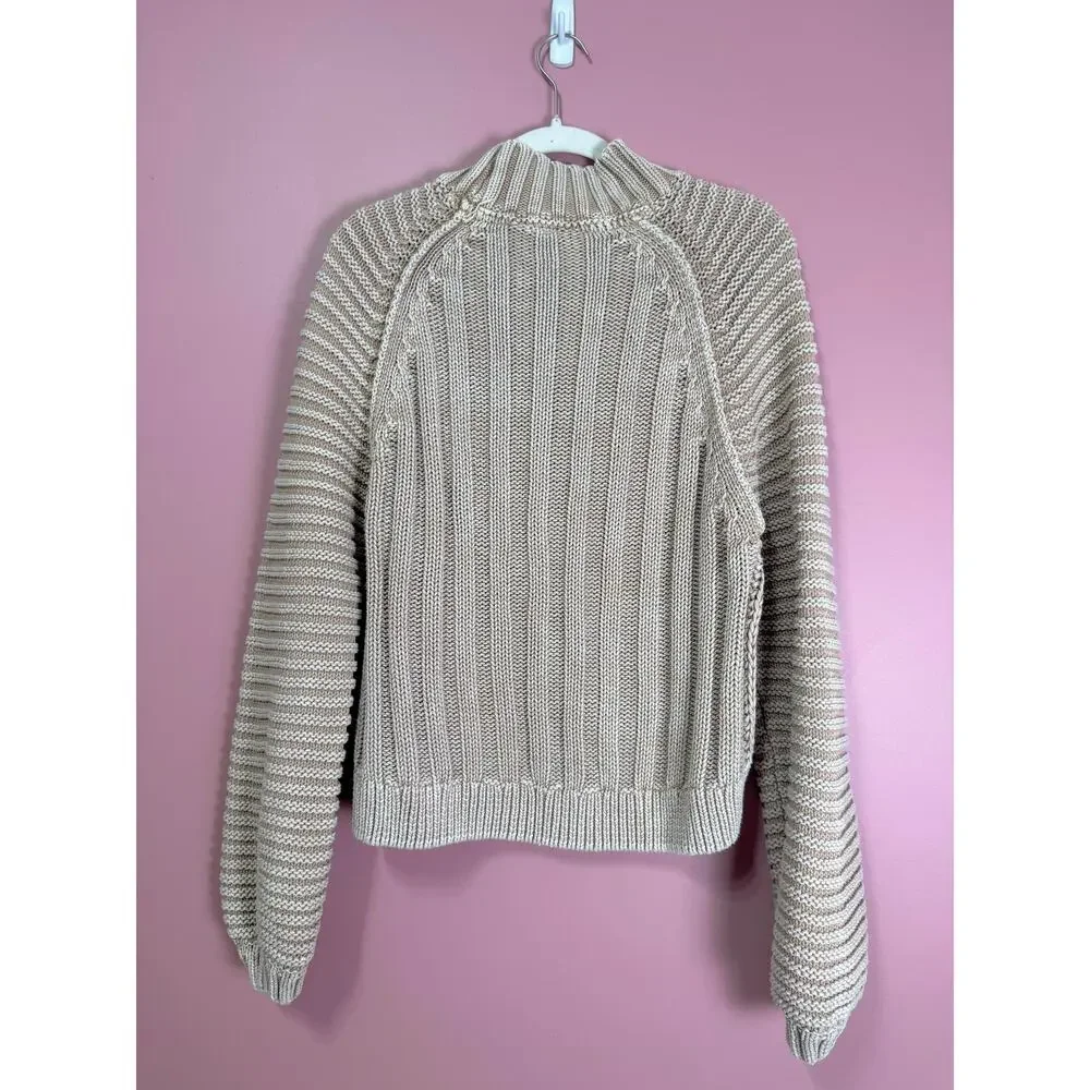 Free People Sweetheart Sweater in Sand Castle Size Small - Picture 6 of 6